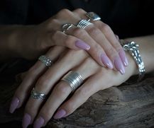Zilveren ringen